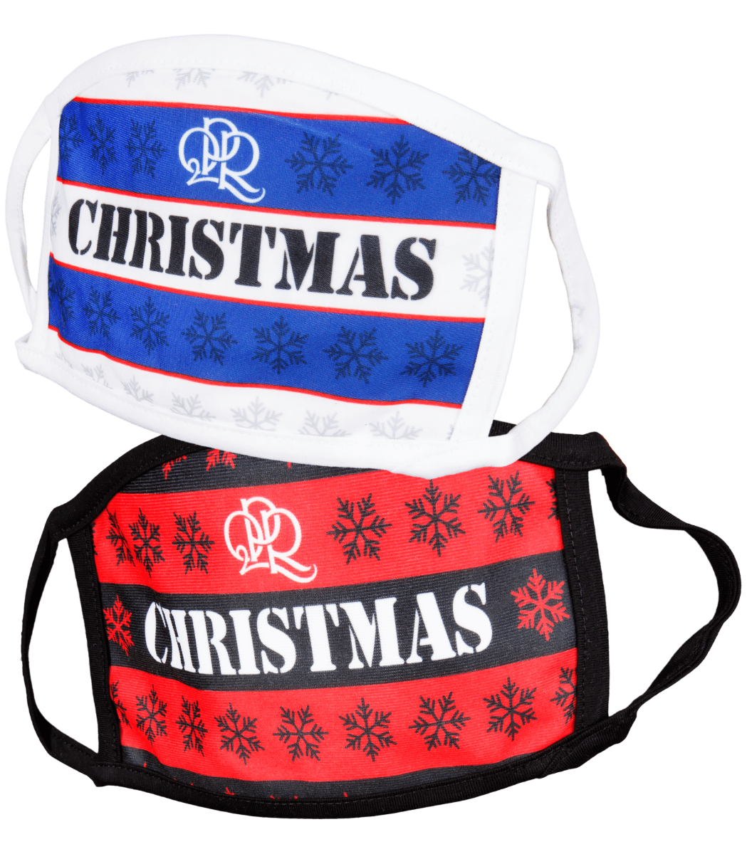 2 PACK XMAS MASKS