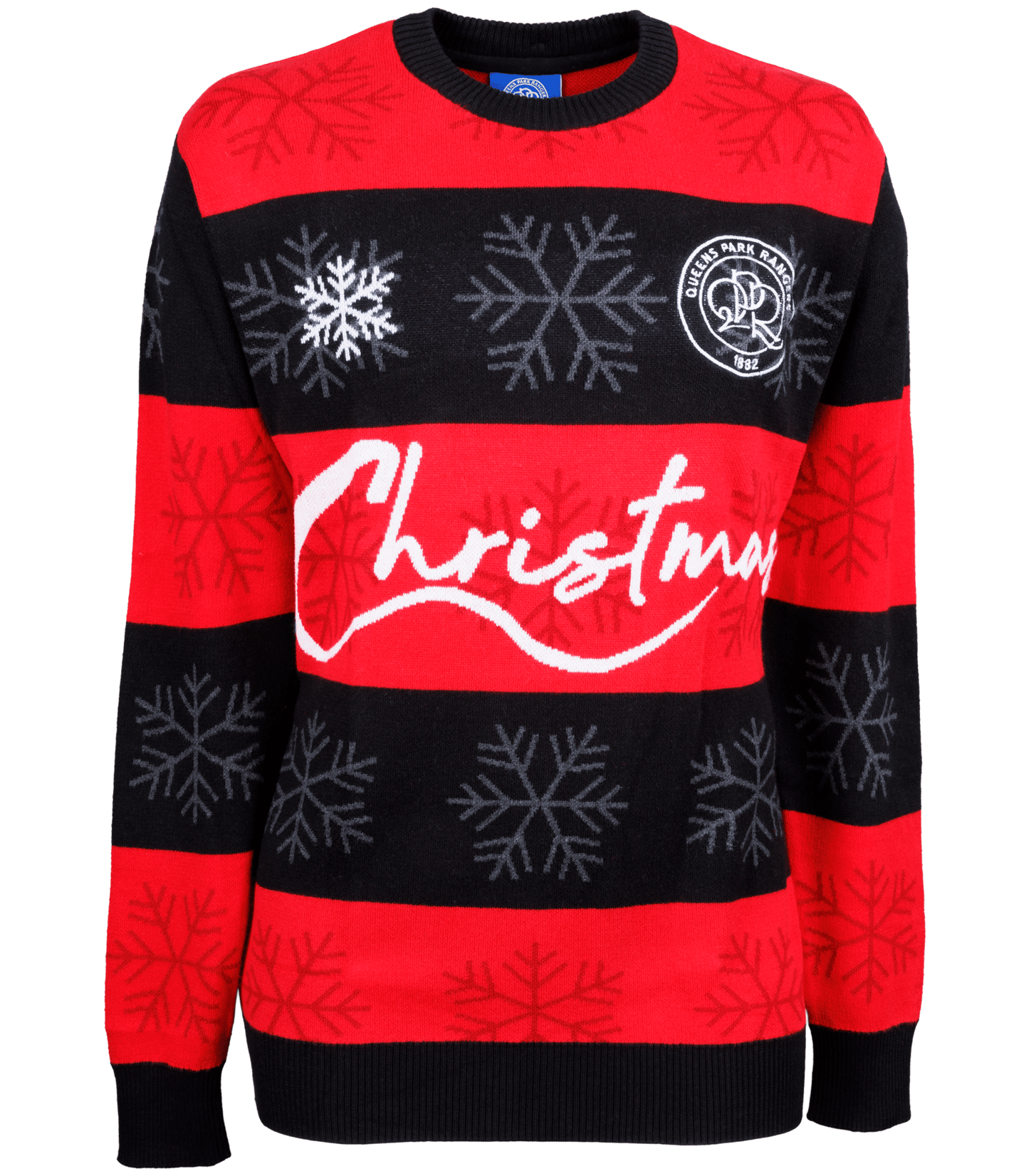 HOOPED CHRISTMAS JUMPER
