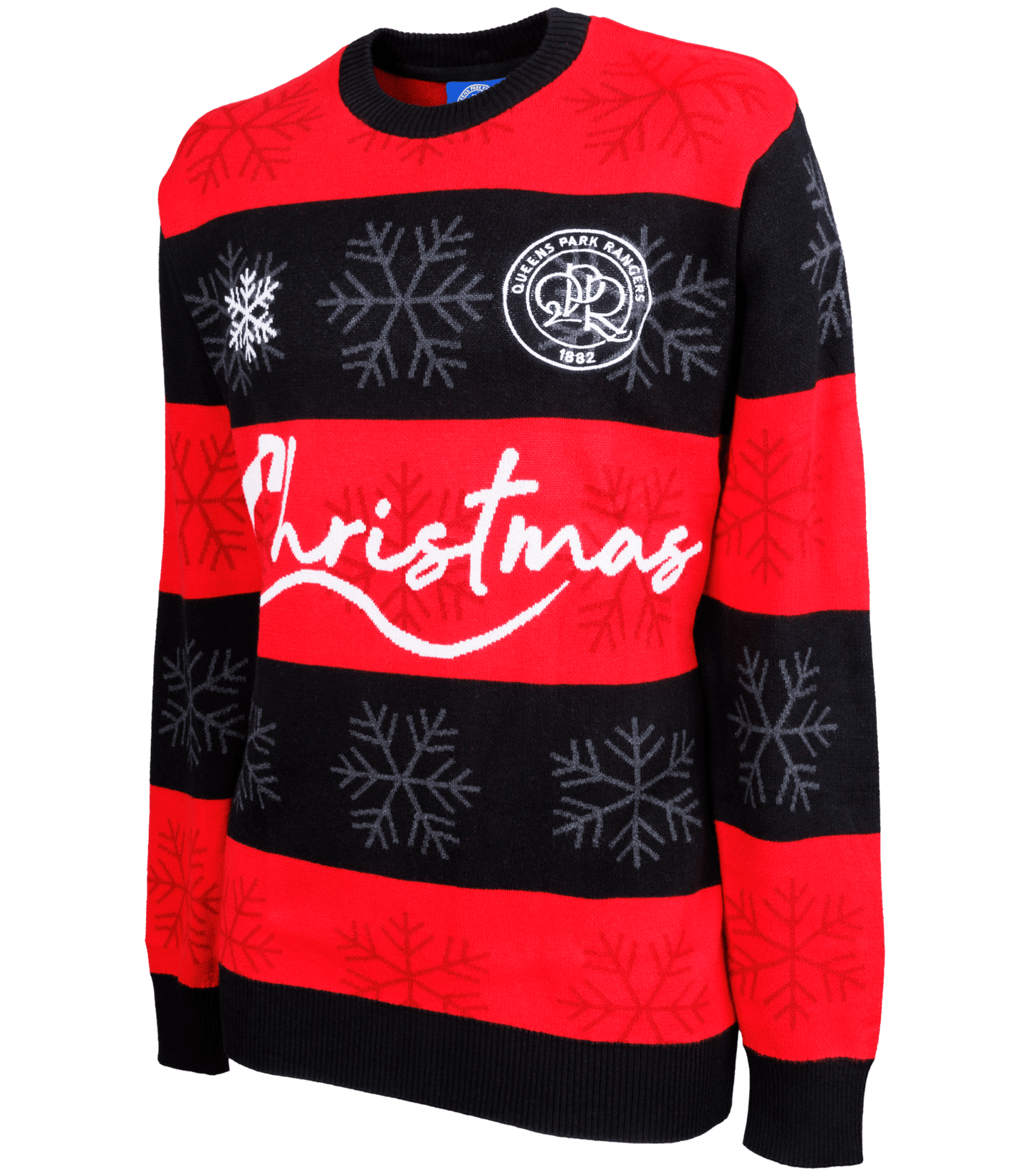 HOOPED CHRISTMAS JUMPER