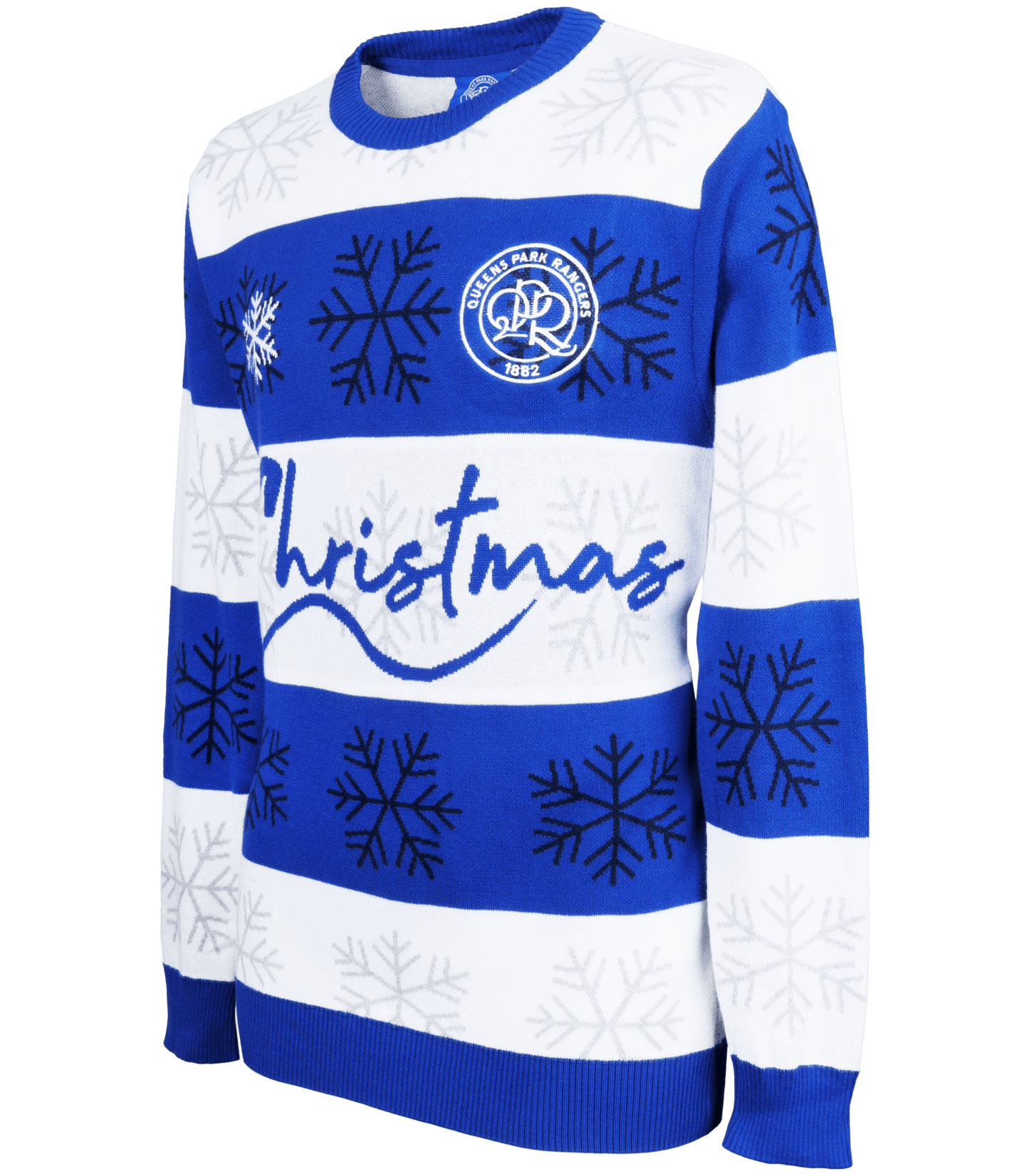HOOPED CHRISTMAS JUMPER