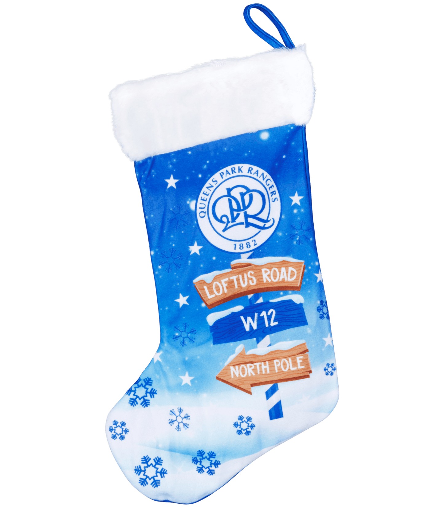 XMAS SIGN STOCKING