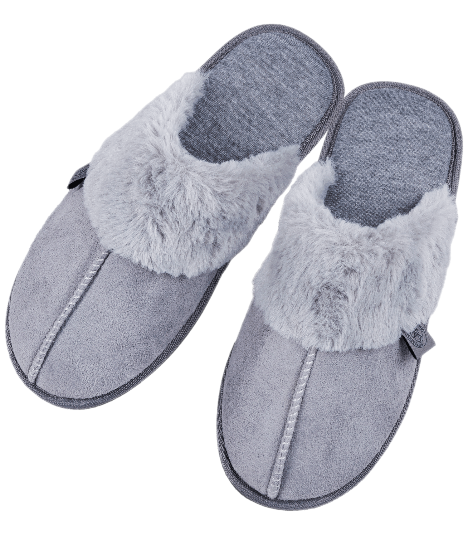 LADIES FAUX MULE SLIPPERS