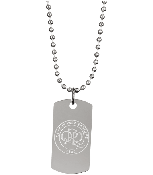 STAINLESS STEEL DOG TAG AND CHAIN
