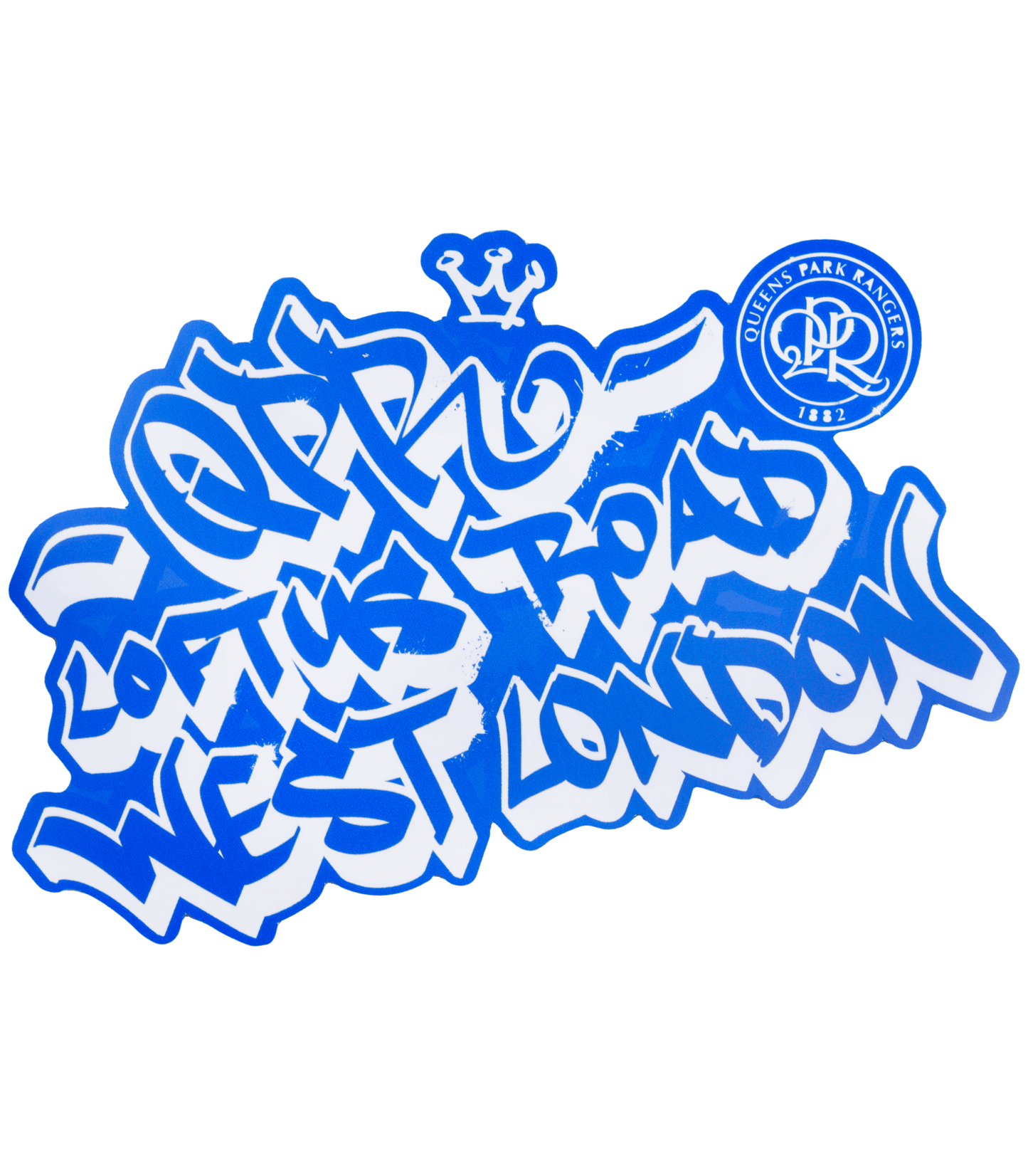 FOAMEX LOFTUS ROAD GRAFFITI SIGN