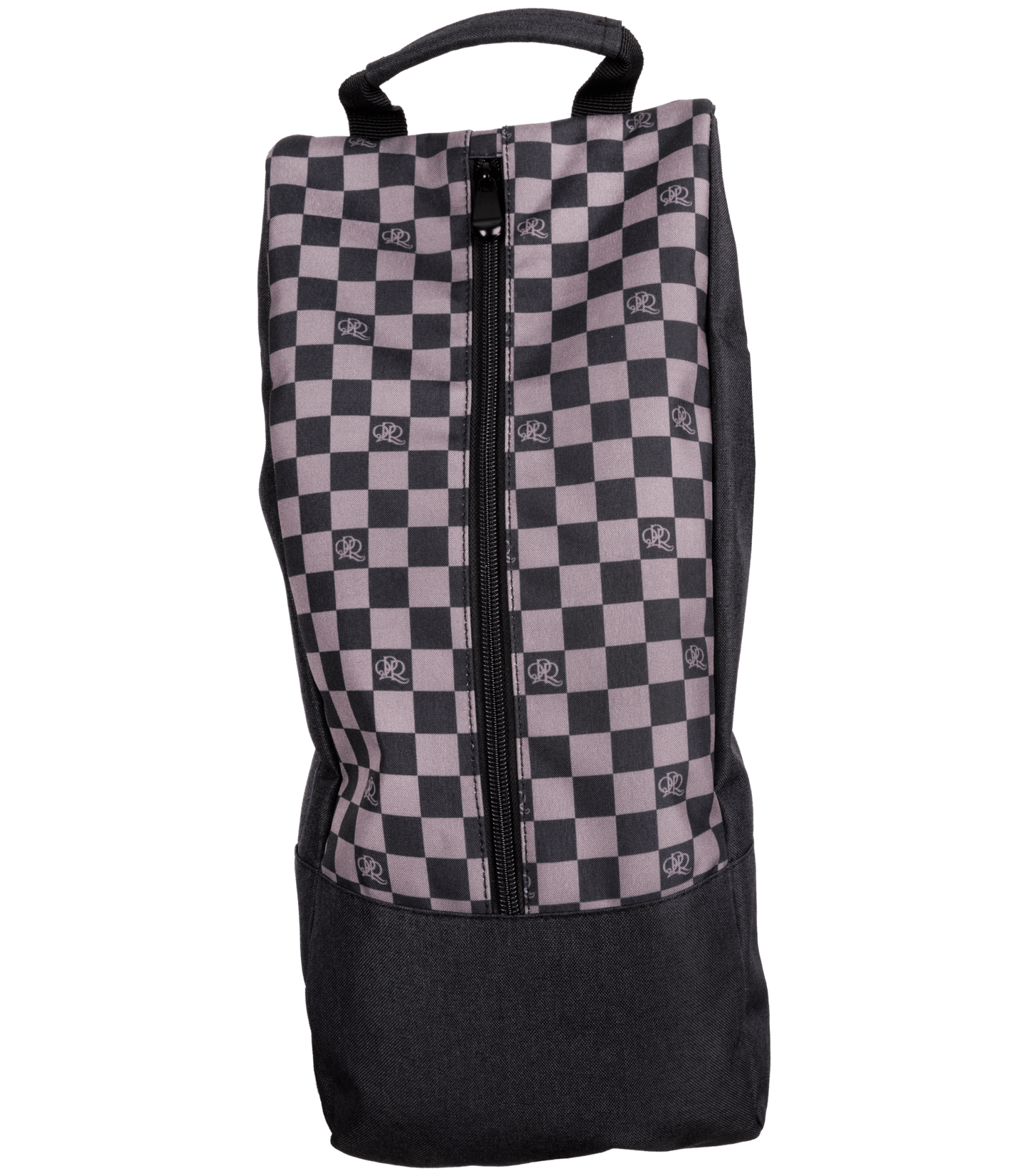 CHEQUED BOOTBAG