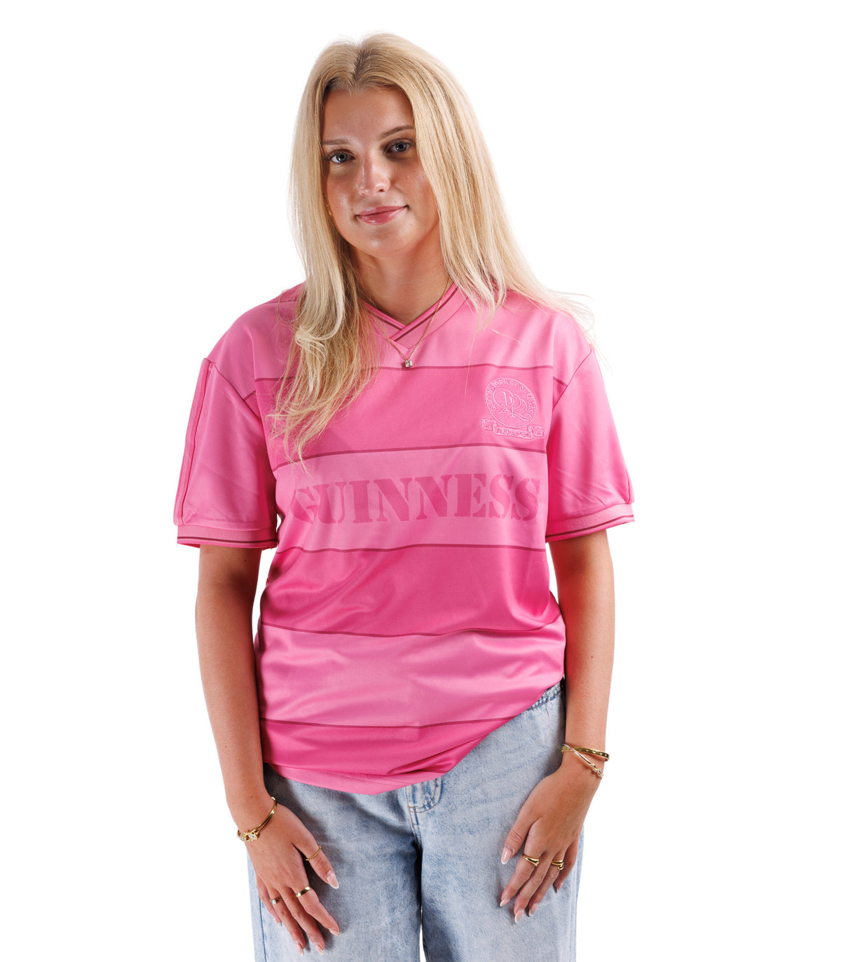 PINK OUT GUINNESS BREAST CANCER AWRENESS SHIRT