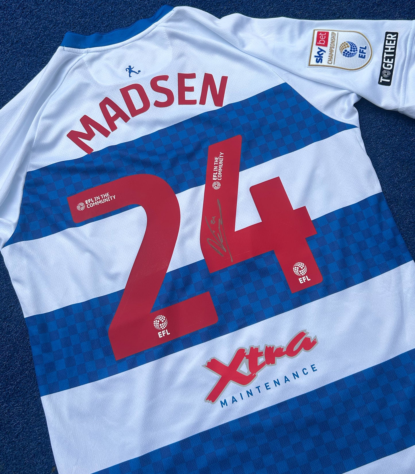 NICO MADSEN SIGNED MATCH SHIRT