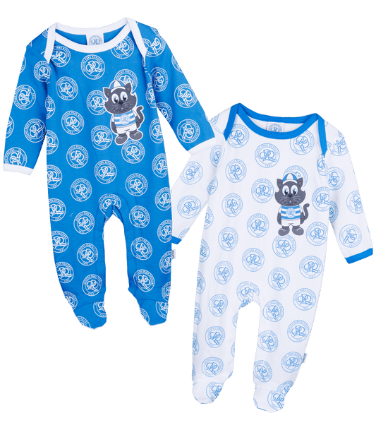 JUDE TWIN PACK SLEEPSUIT