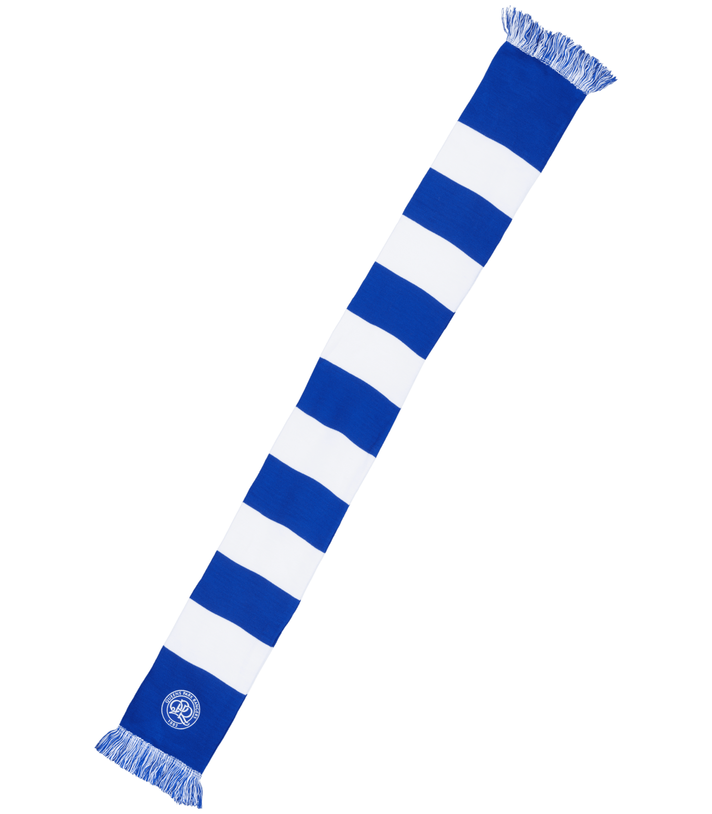 EMBROIDERED QPR BAR SCARF