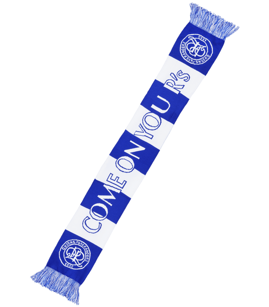 COME ON YOU R'S JACQUARD SCARF