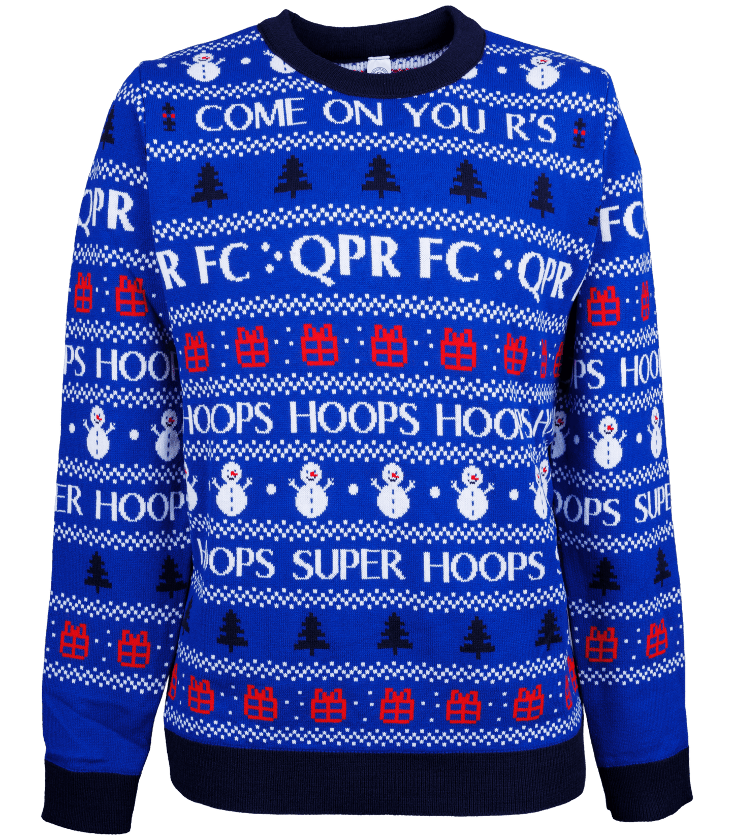 HOOPS HOOPS HOOPS ADULT CHRISTMAS JUMPER