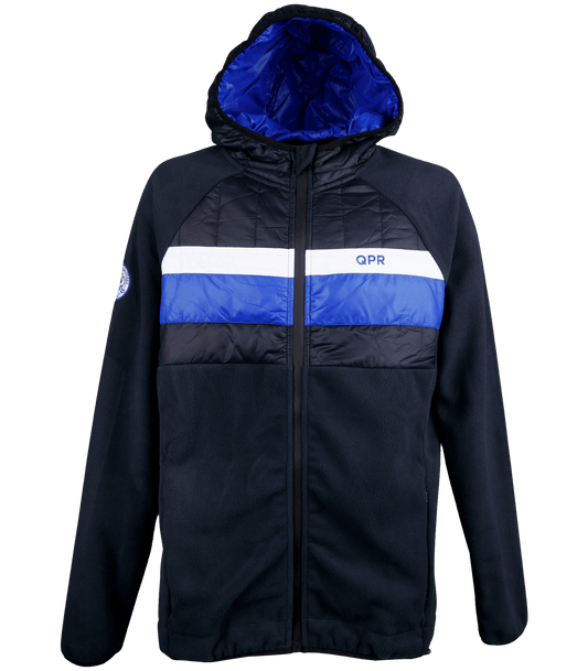 PANEL HOODED JACKET