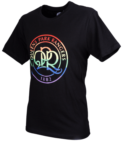 MULTICOLOURED CREST TEE