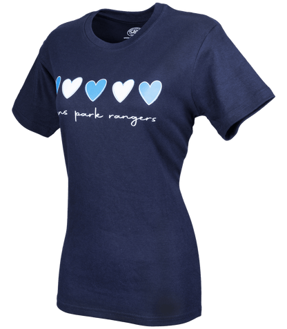 LADIES HEART QPR TEE