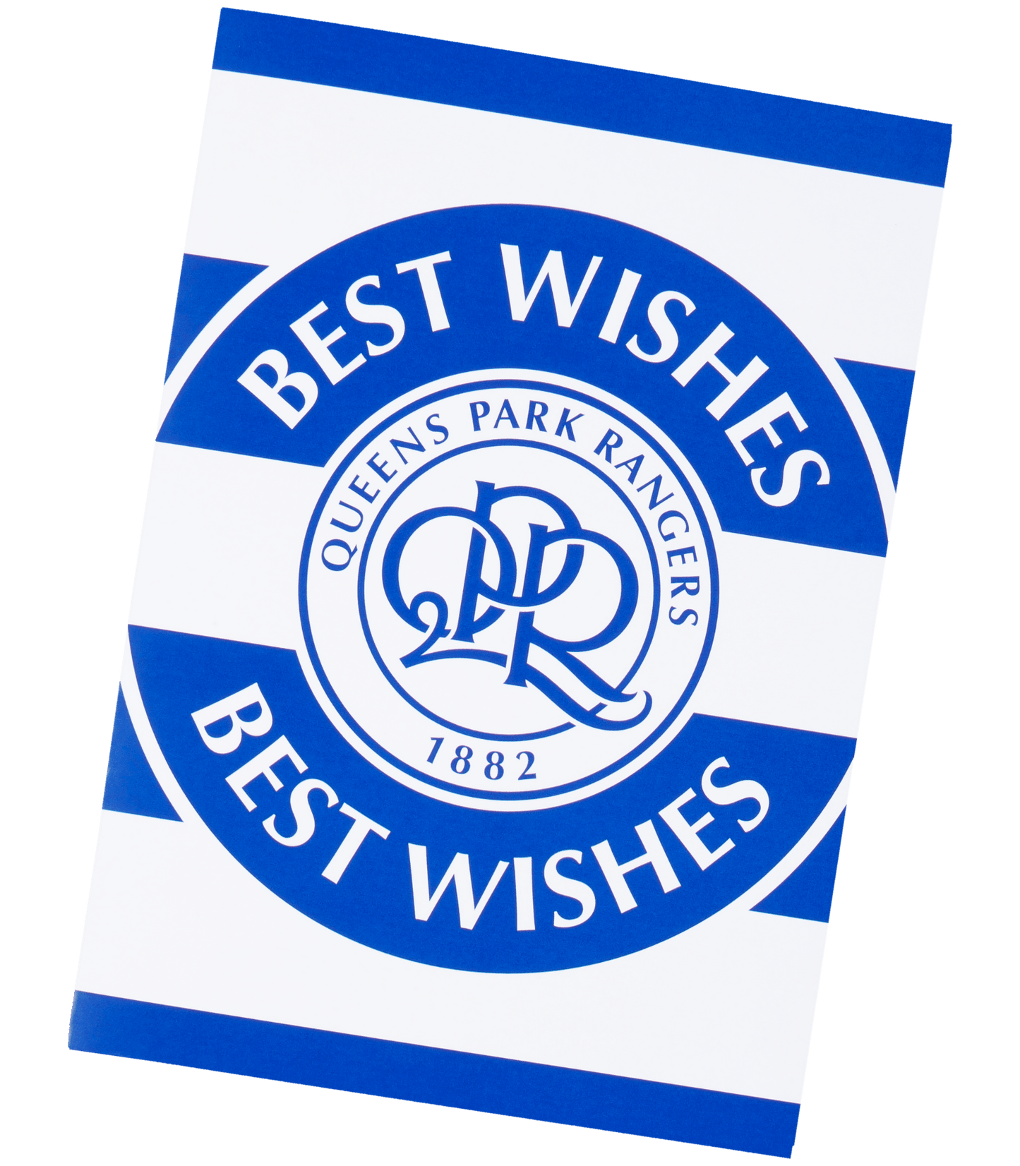 A5 GREETINGS CARD - CREST BEST WISHES
