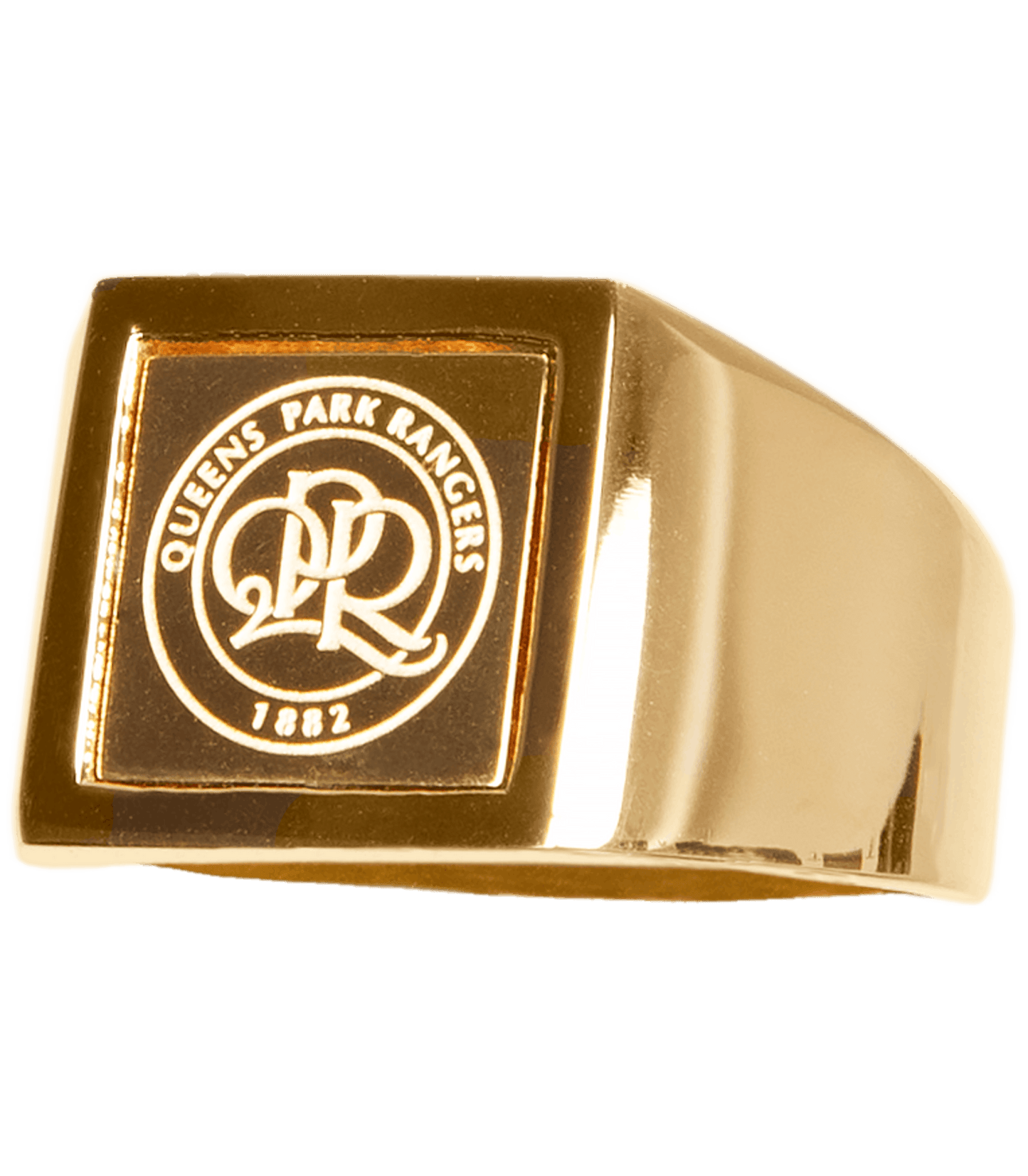 GOLD PLATED SIGNET RING (SMALL)