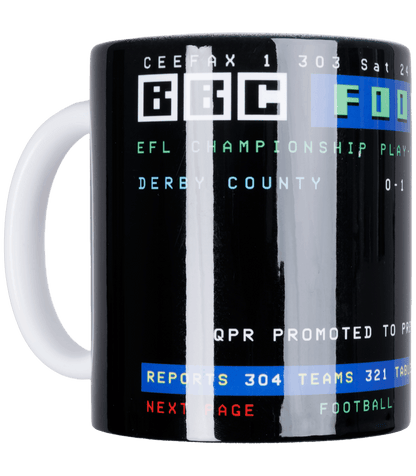 CEEFAX PLAY OFF FINAL MUG ZAMORA