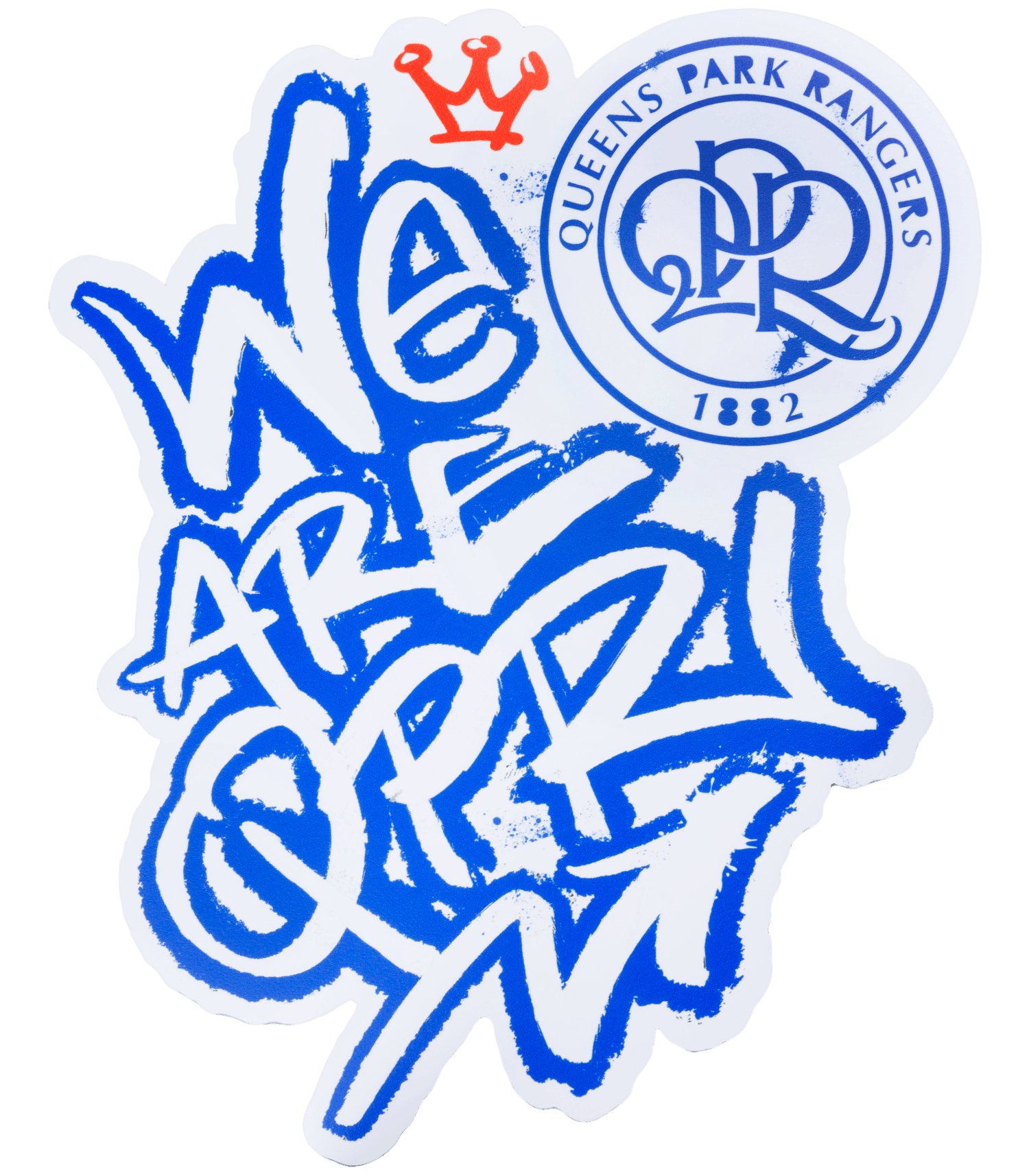 FOAMEX WE ARE QPR GRAFFITTI SIGN – QPR Official Store