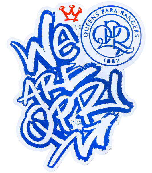 WE ARE QPR GRAFFITI XXL MAGNET