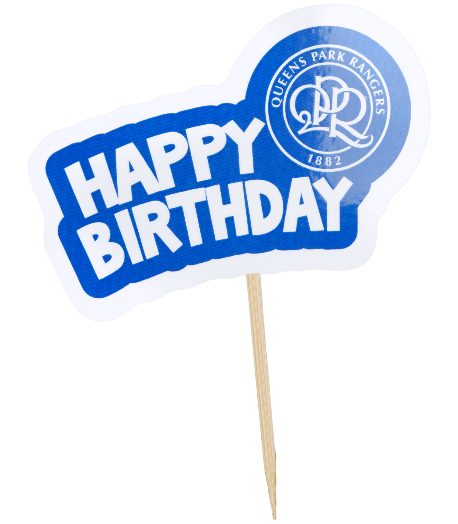 HAPPY BIRTHDAY CAKE TOPPER – QPR Official Store