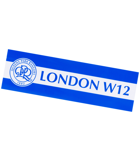 LONDON W12 CAR STICKER