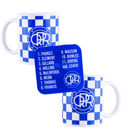 75/76 MUG AND COASTER SET