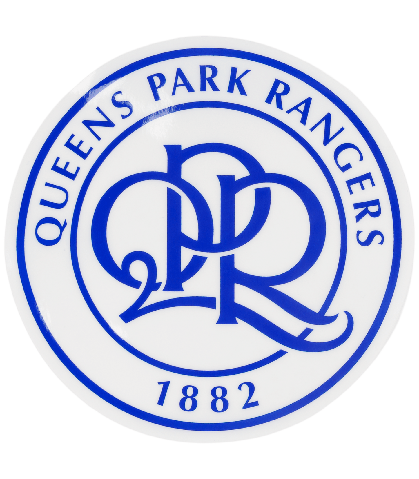 CREST ROUND CAR STICKER