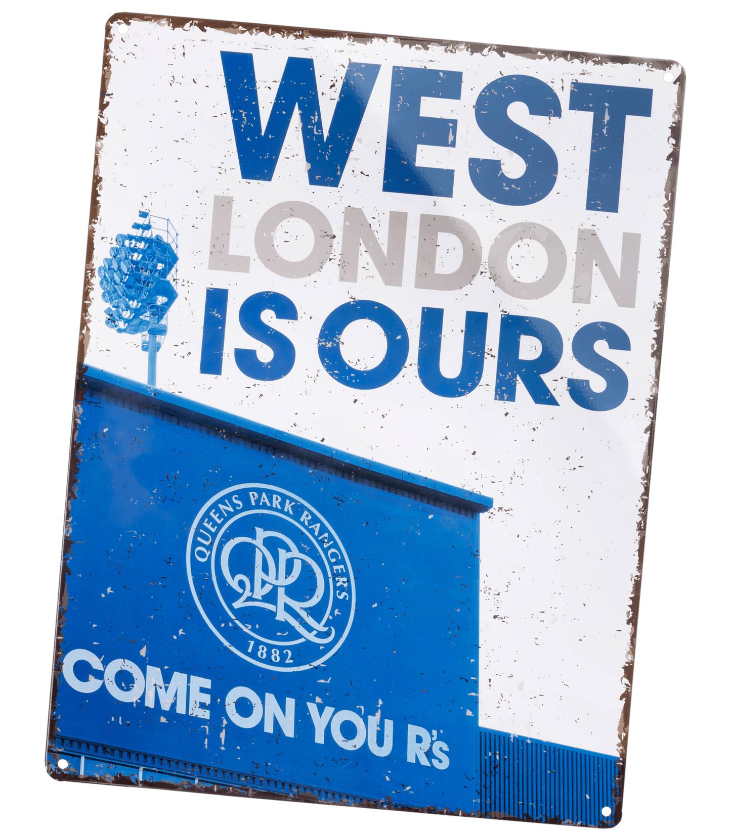QPR AGED SIGN