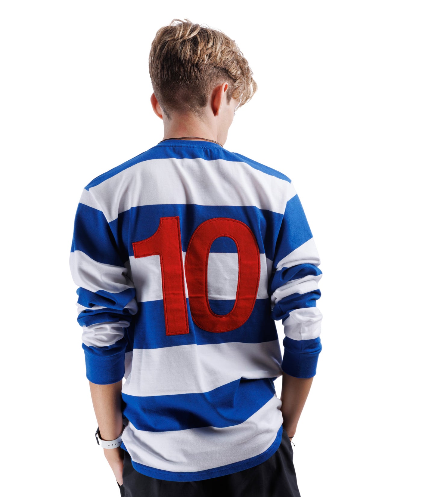 75/76 L/S NO 10 HOME SHIRT