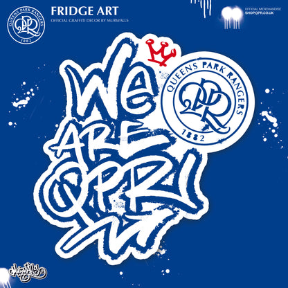 WE ARE QPR GRAFFITI XXL MAGNET