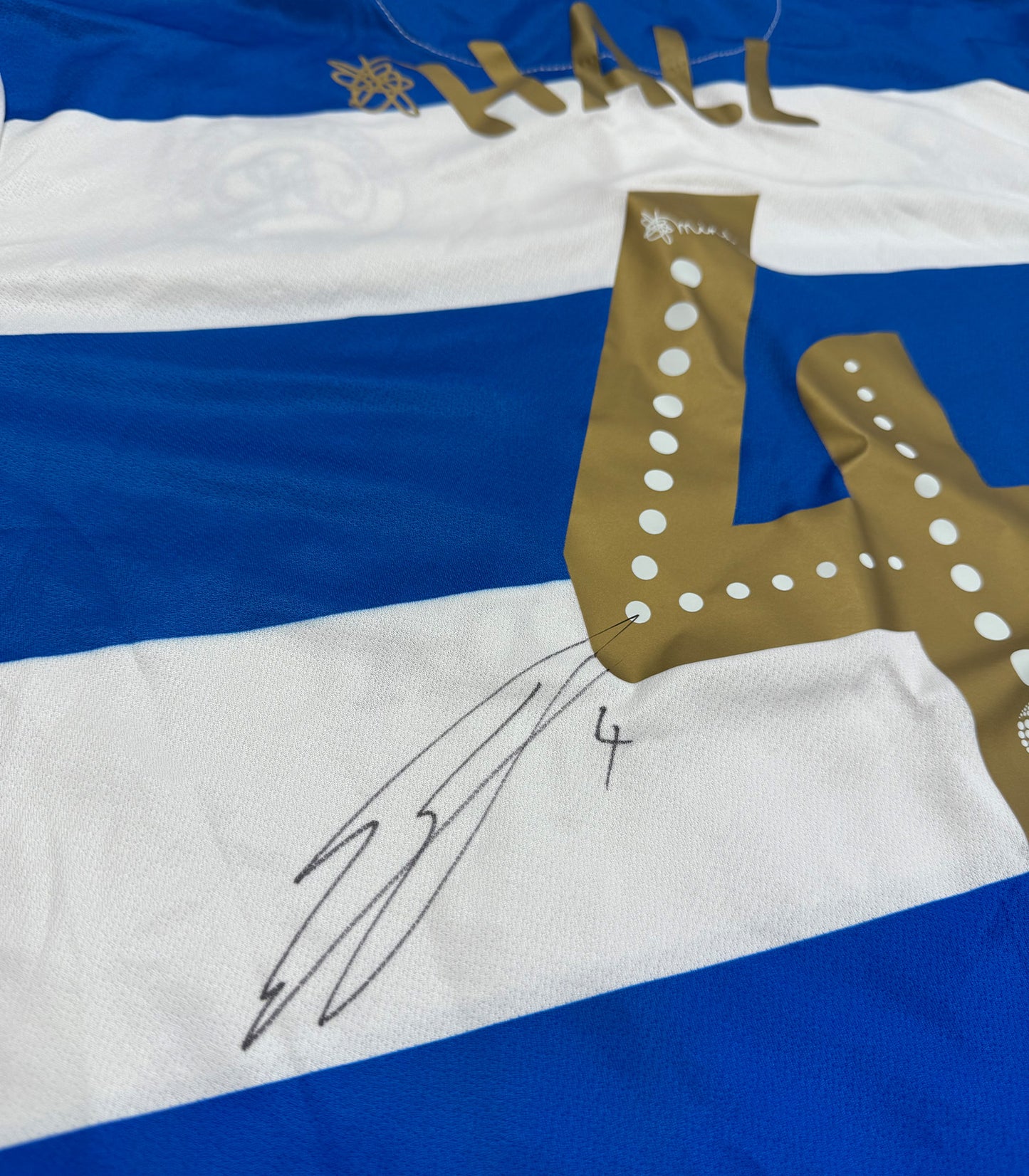 GRANT HALL SIGNED 2019/20 HOME SHIRT
