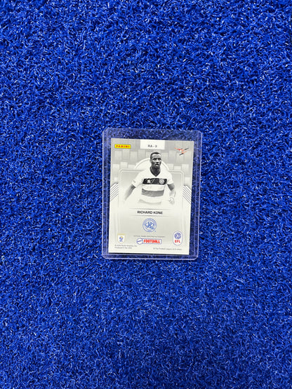 SIGNED RICHARD KONE ROOKIE EFL PANINI CARD