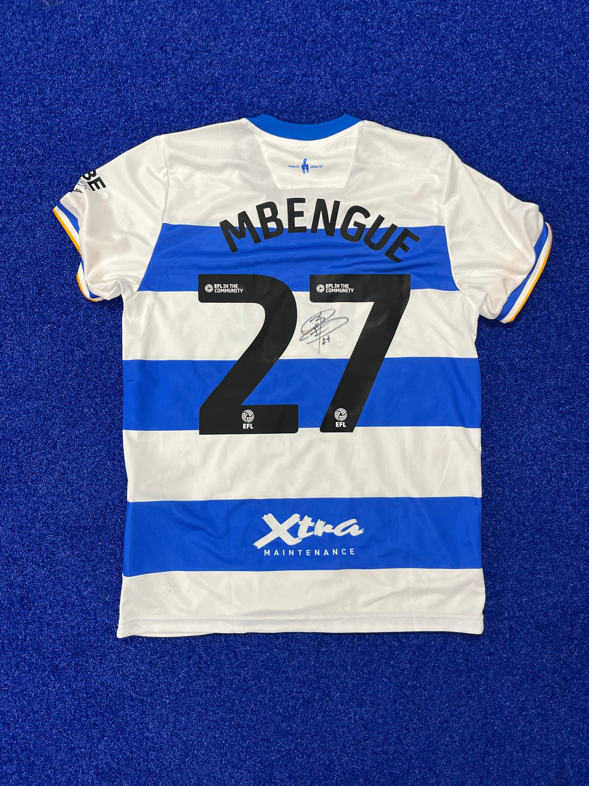 26/27 SIGNED AMADOU MBENGUE HOME SHIRT