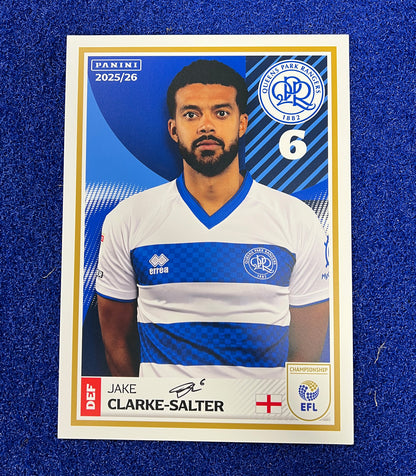 JAKE CLARKE-SALTER SIGNED PANINI CARD