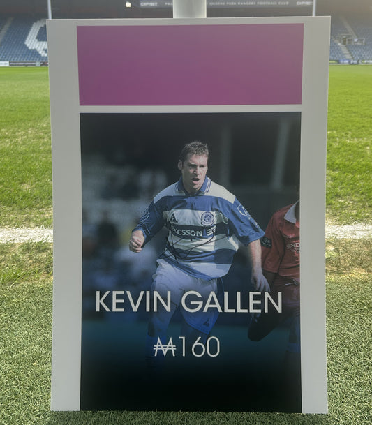 KEVIN GALLEN SIGNED MONOPOLY CARD