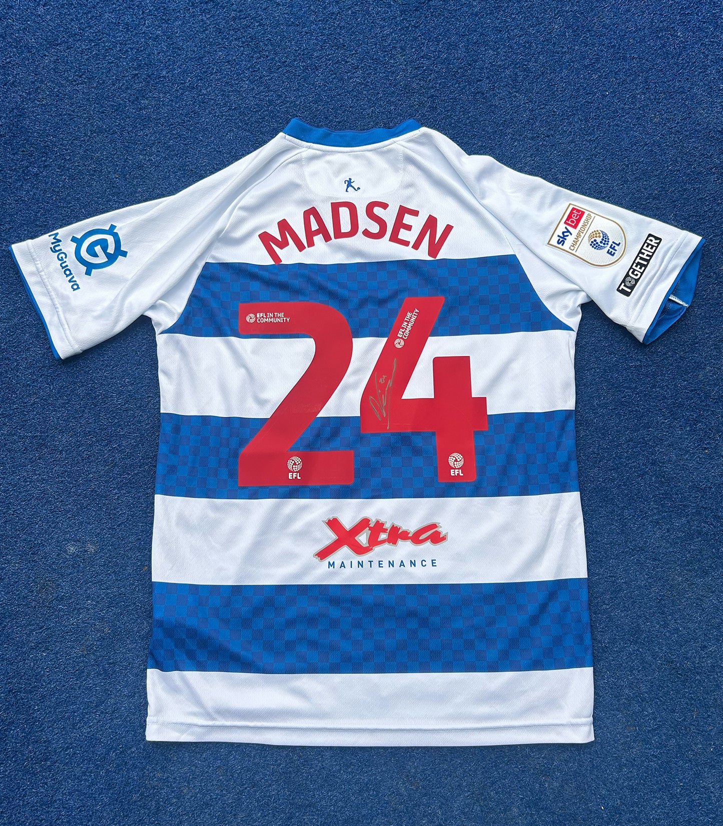 NICO MADSEN SIGNED MATCH SHIRT