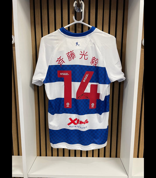 NATIVE SAITO PRINTED AND SIGNED SHIRT