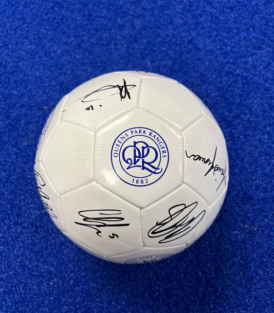 GOLF DAY SIGNED FOOTBALL