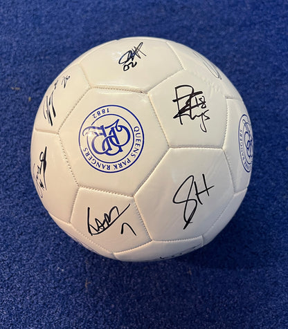 QPR SIGNED FOOTBALL BY 25/26 SQUAD