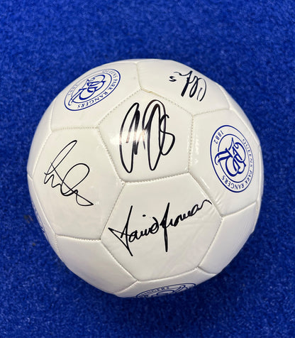 GOLF DAY SIGNED FOOTBALL