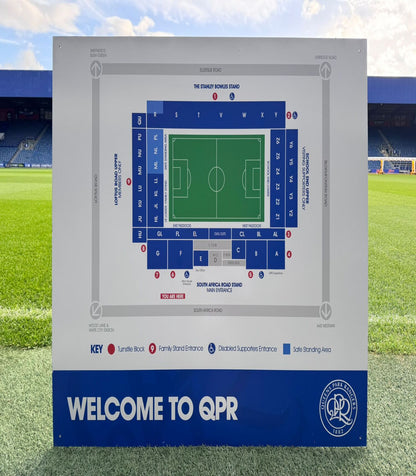 STADIUM MAP SIGNAGE